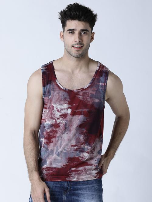 men printed scoop neck t-shirt - 19650249 - Standard Image - 0