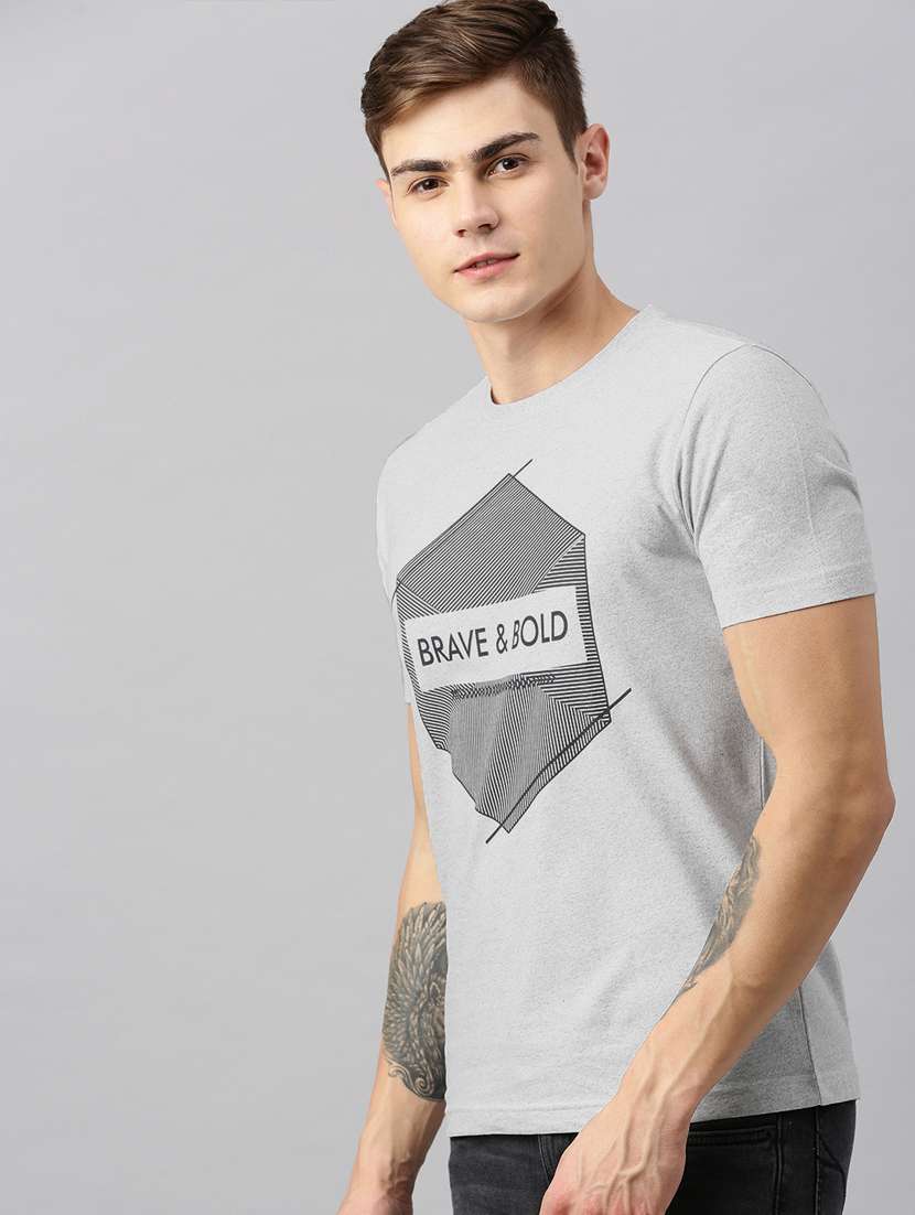 printed cotton regular t-shirt - 19650263 -  Standard Image - 1