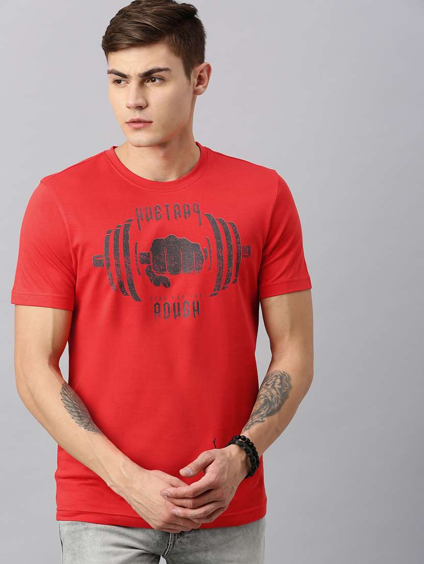 printed cotton regular t-shirt