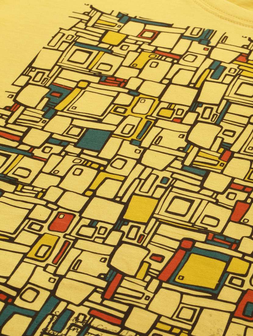 printed cotton regular t-shirt - 19650292 -  Standard Image - 4