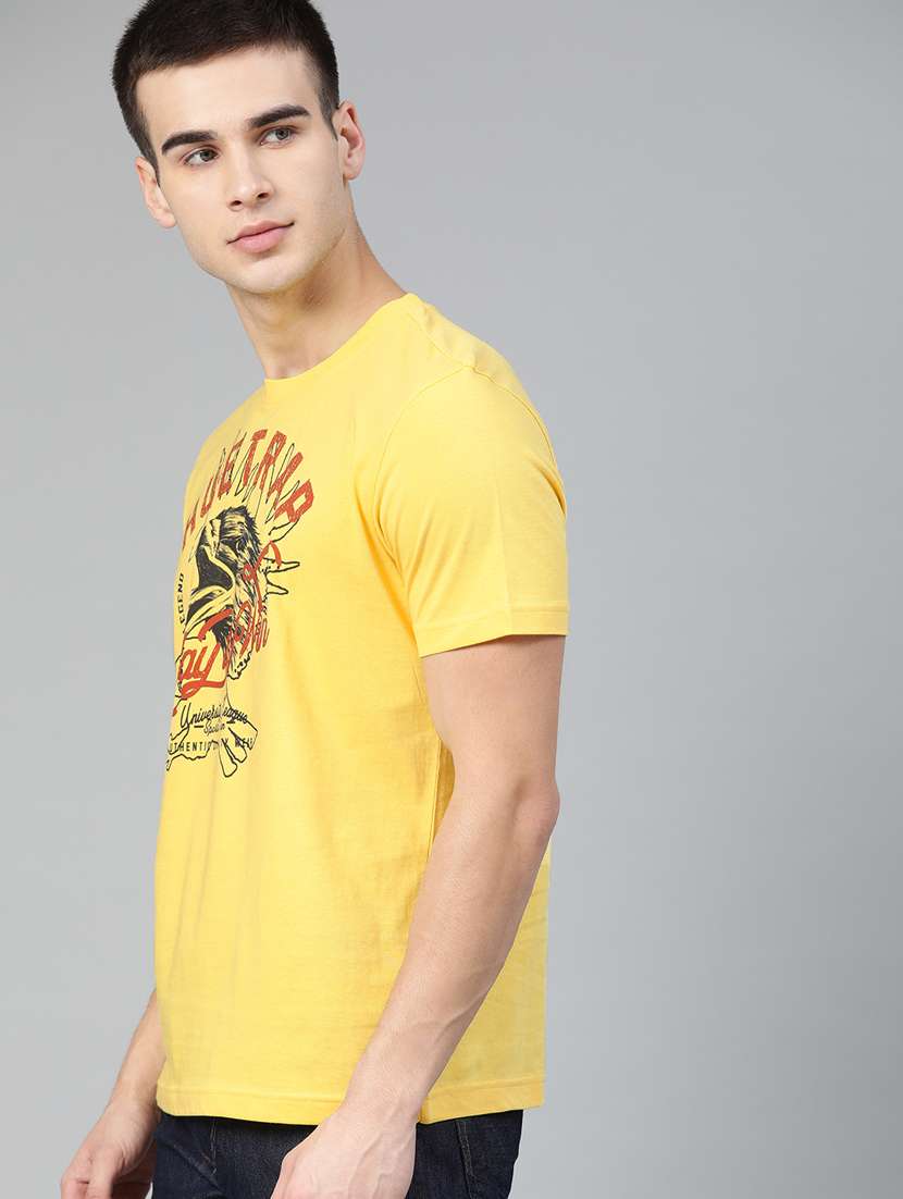 printed cotton regular t-shirt - 19650293 -  Standard Image - 1