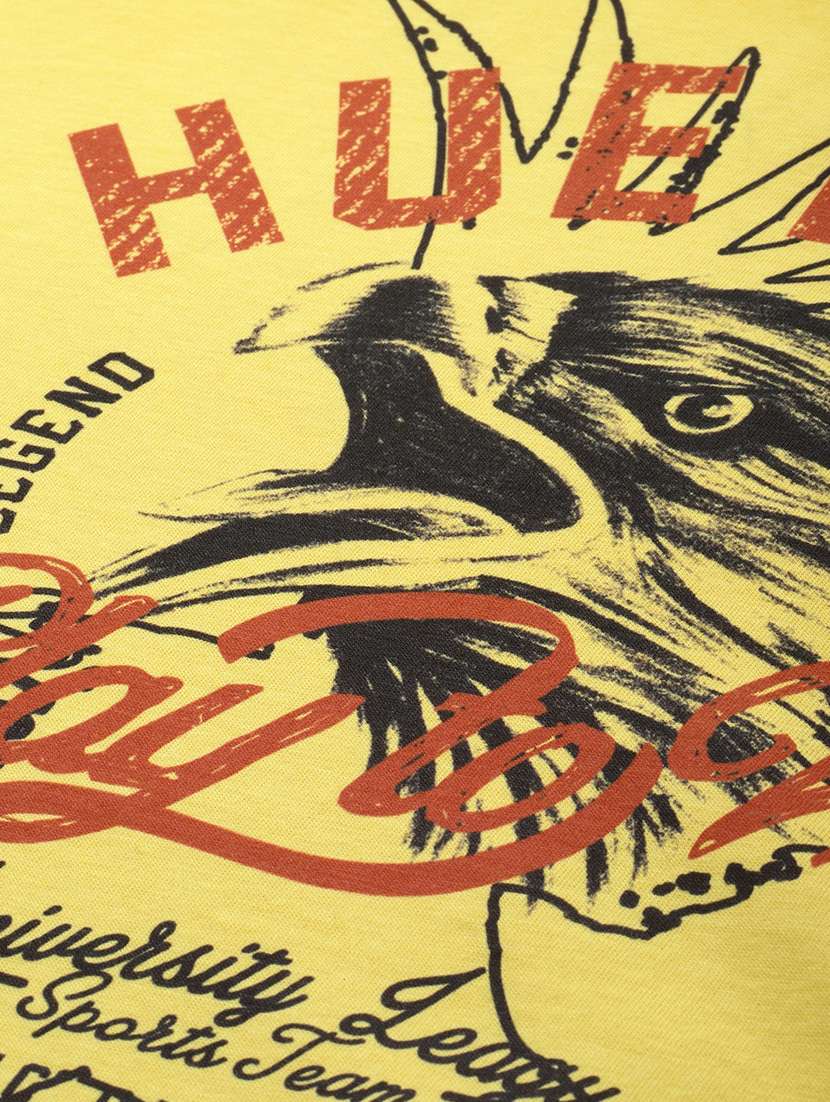 printed cotton regular t-shirt - 19650293 -  Standard Image - 4