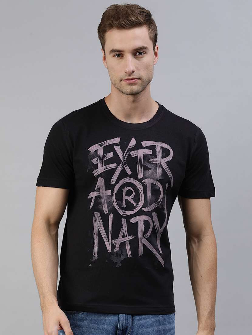 printed cotton regular t-shirt
