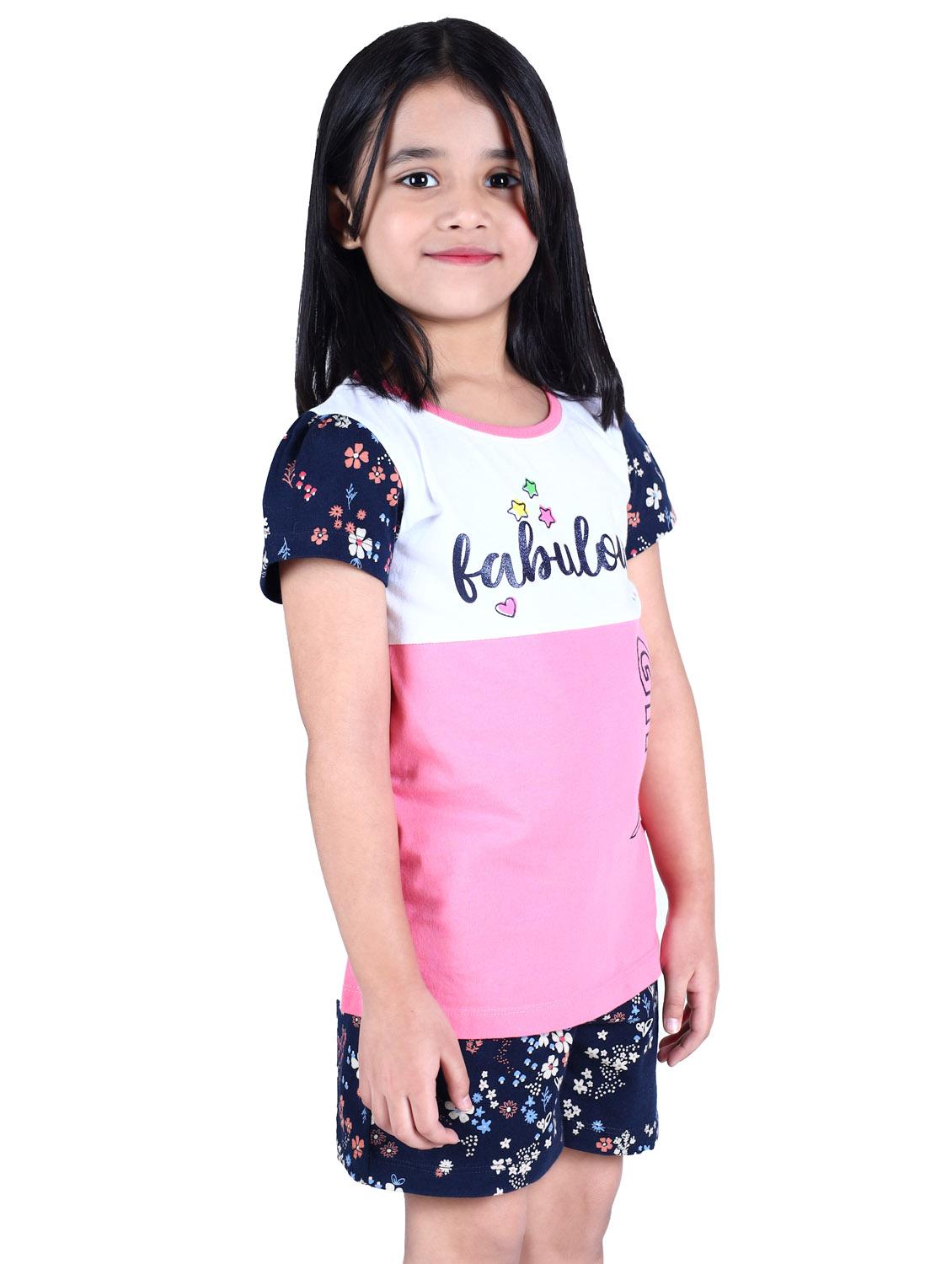 multi colored kids printed twin sets - 19656013 - Standard Image - 1