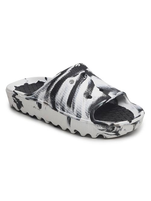 multi colored color block slip on flip flop - 19656765 - Standard Image - 0