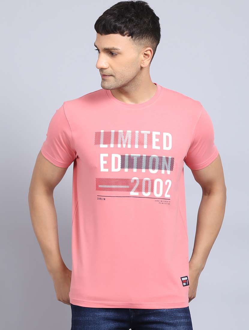 round neck printed regular t-shirt