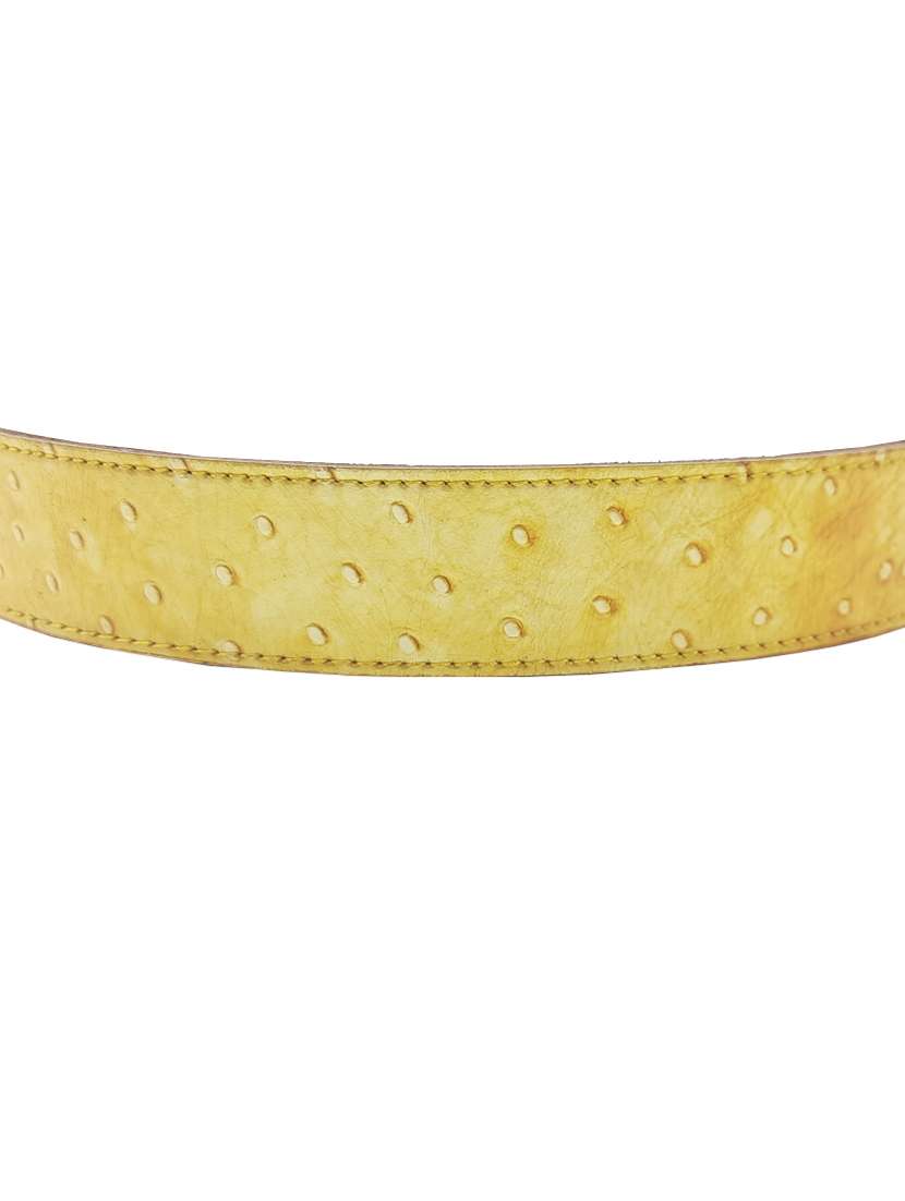 gold exotique gold casual leather belt for women  - 19657026 -  Standard Image - 4