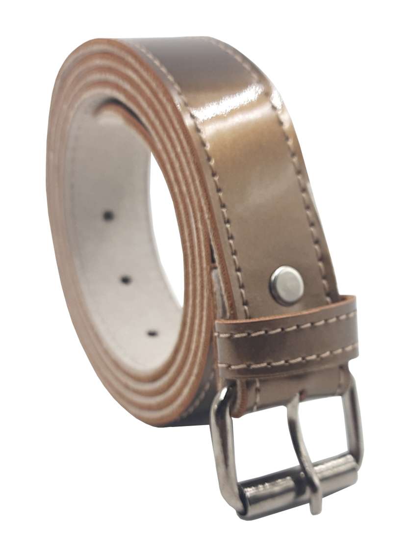 exotique bronze casual faux leather belt for women - 19657033 - Standard Image - 1