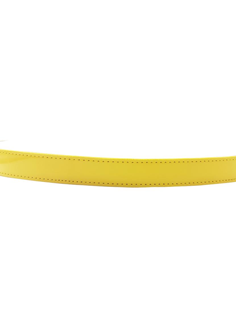 exotique yellow casual faux leather belt for women - 19657035 - Standard Image - 4