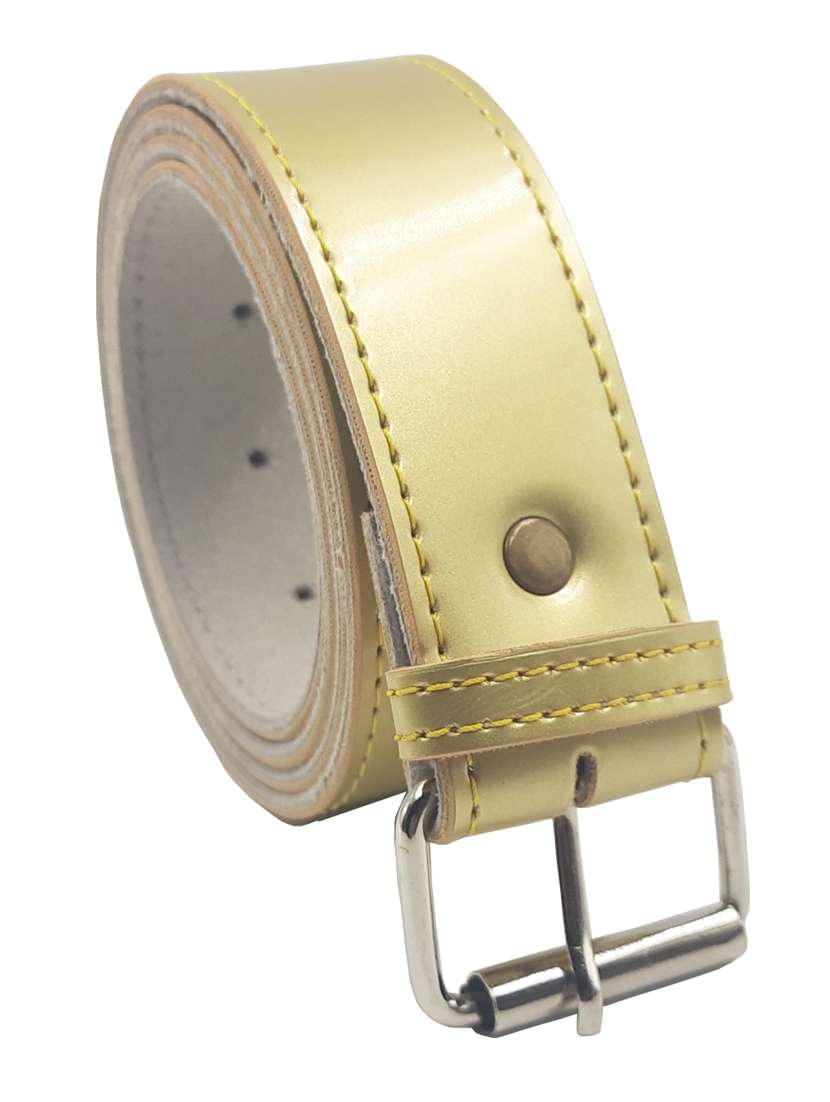 exotique yellow casual faux leather belt for women - 19657036 - Standard Image - 1
