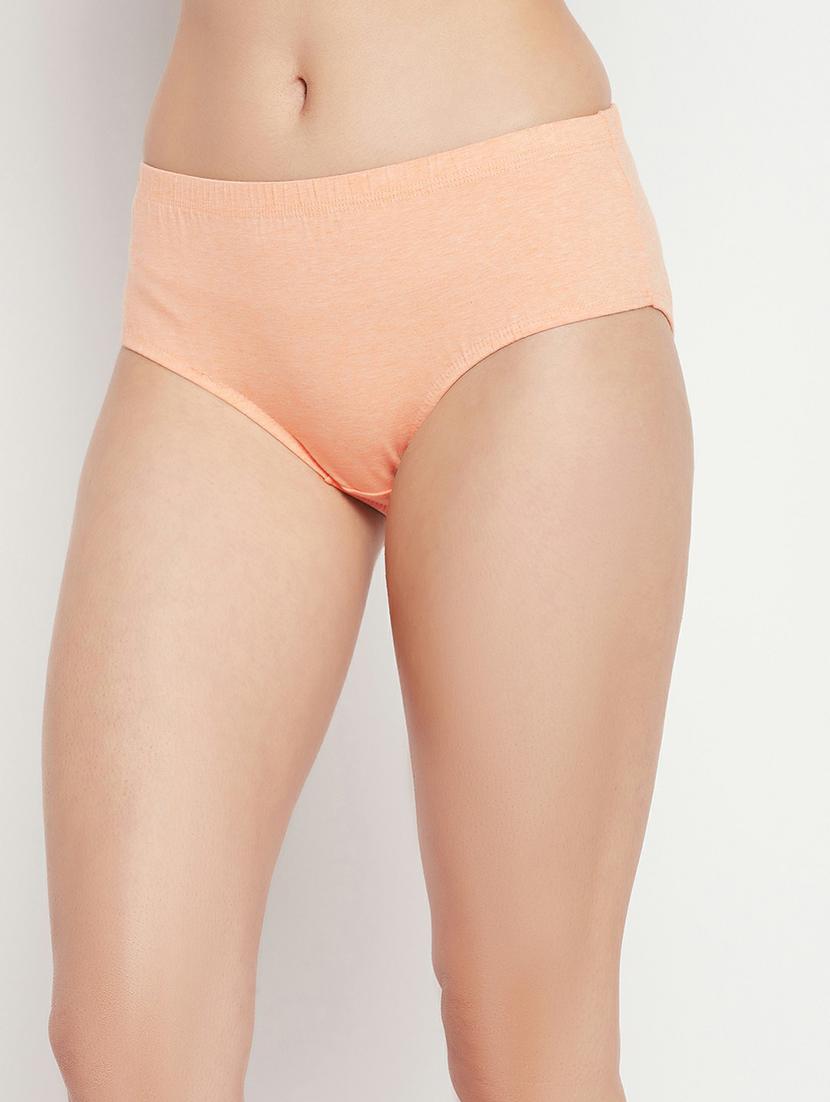 orange cotton hipster panty - 19658453 -  Standard Image - 1