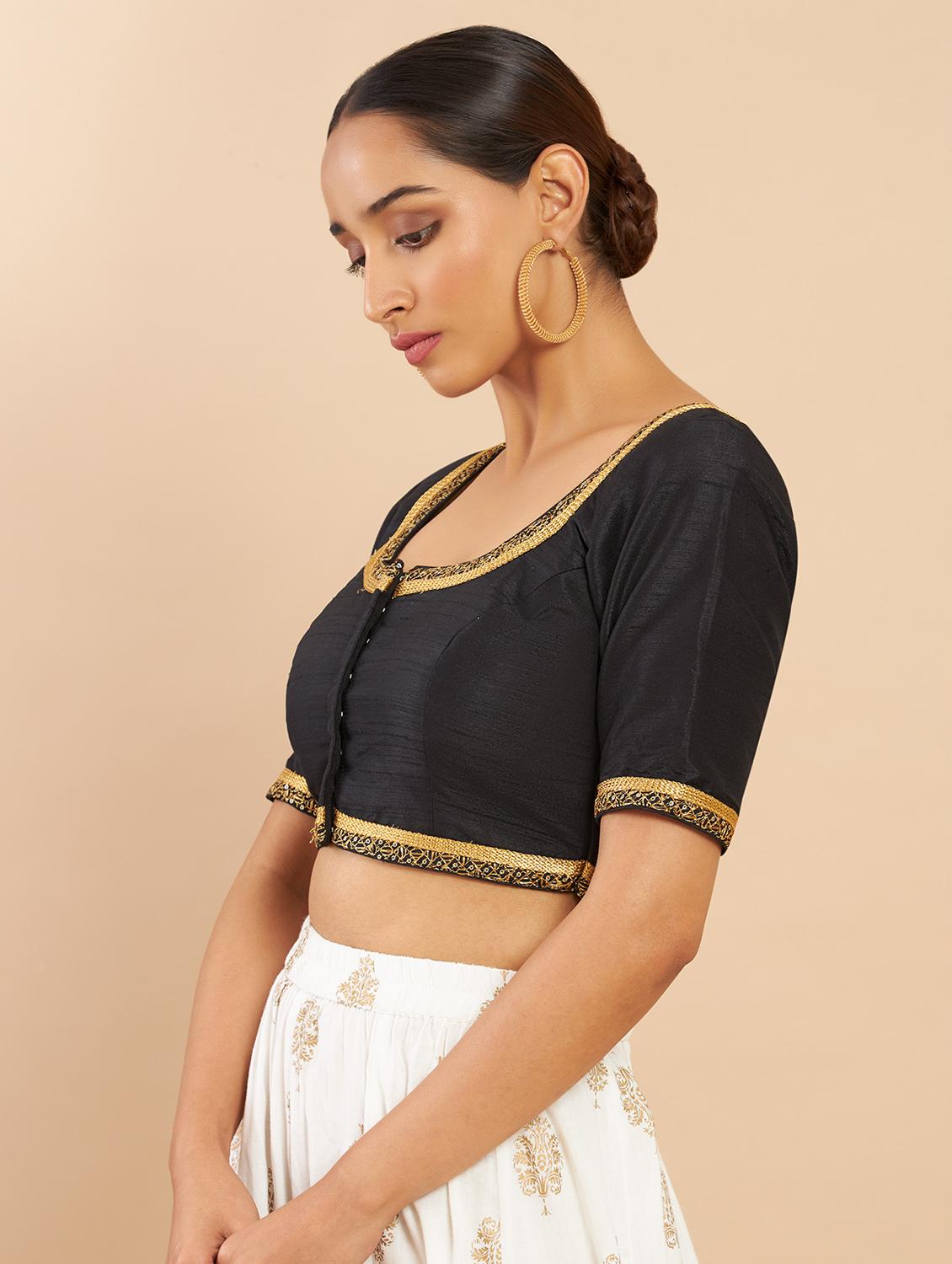 round neck regular blouse - 19658744 -  Standard Image - 1