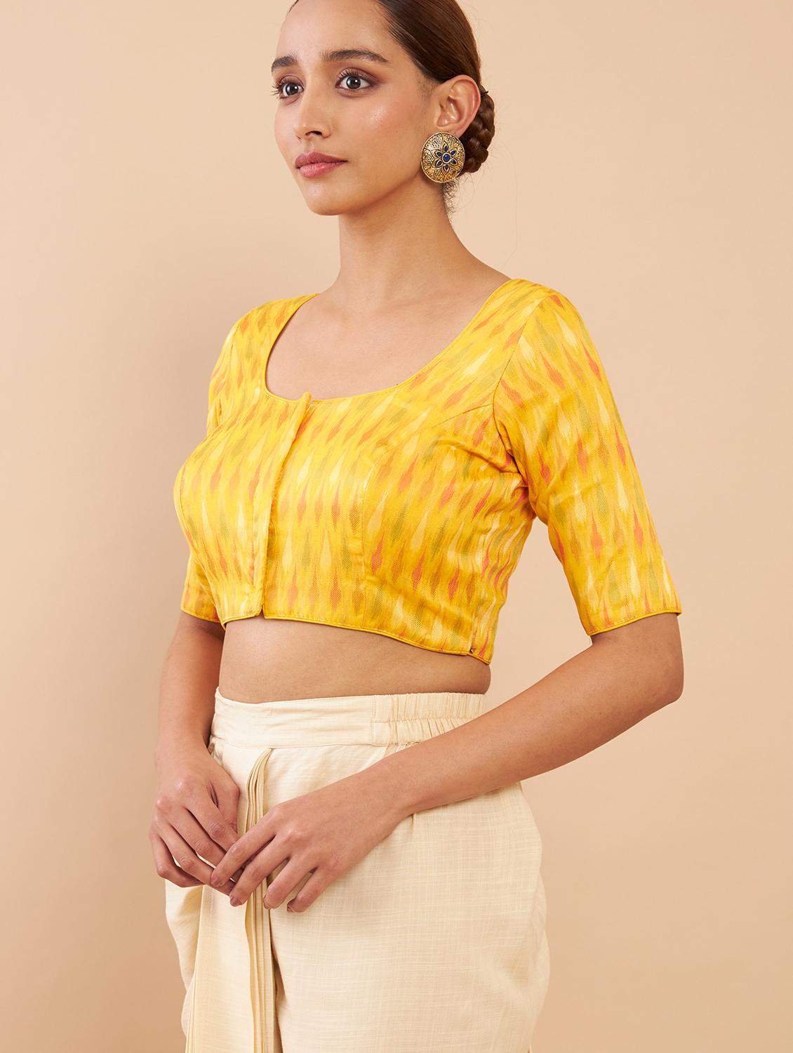 round neck regular blouse - 19658780 -  Standard Image - 1