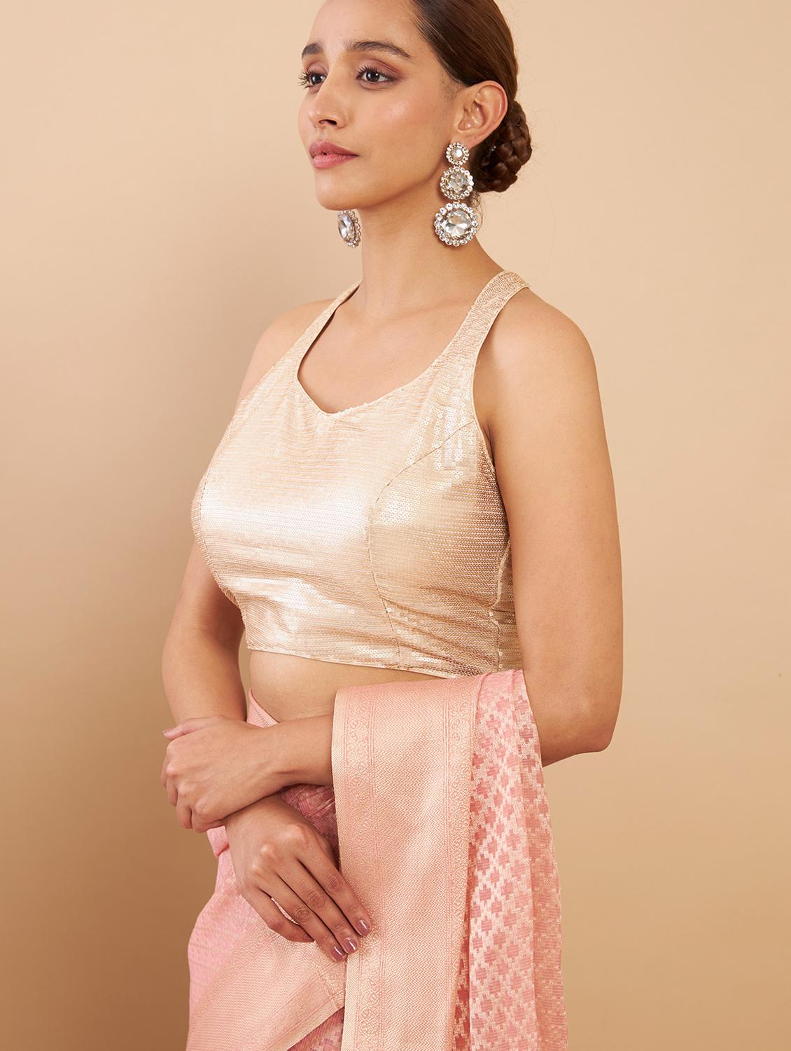 halter neck regular blouse - 19658789 -  Standard Image - 1