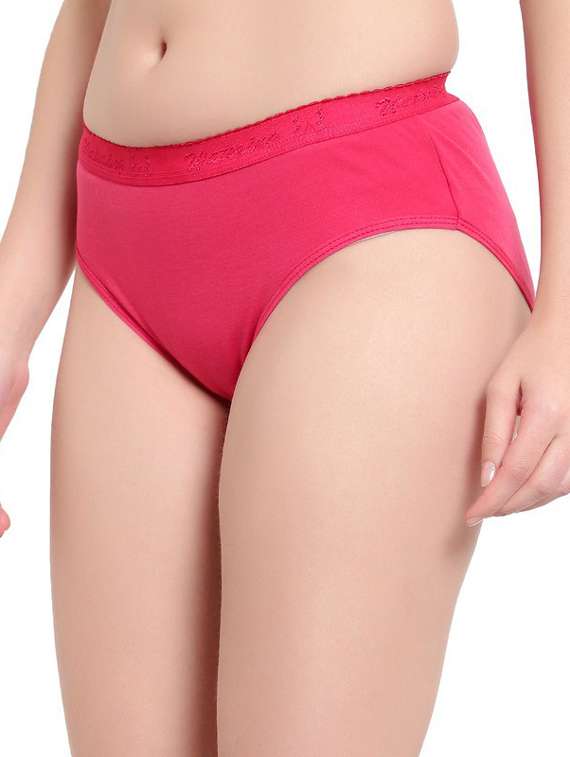 pink cotton hipster panty - 19658805 -  Standard Image - 1