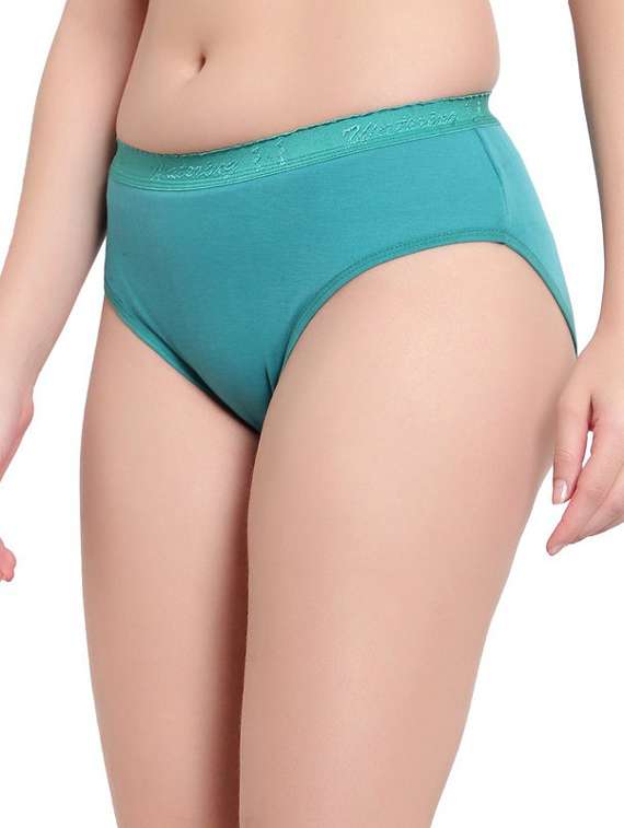 blue cotton hipster panty - 19658809 -  Standard Image - 1
