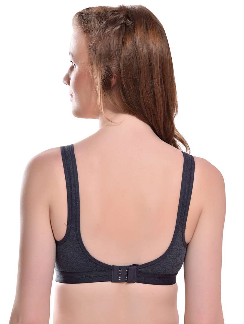 black hosiery sports bra - 19660340 -  Standard Image - 6