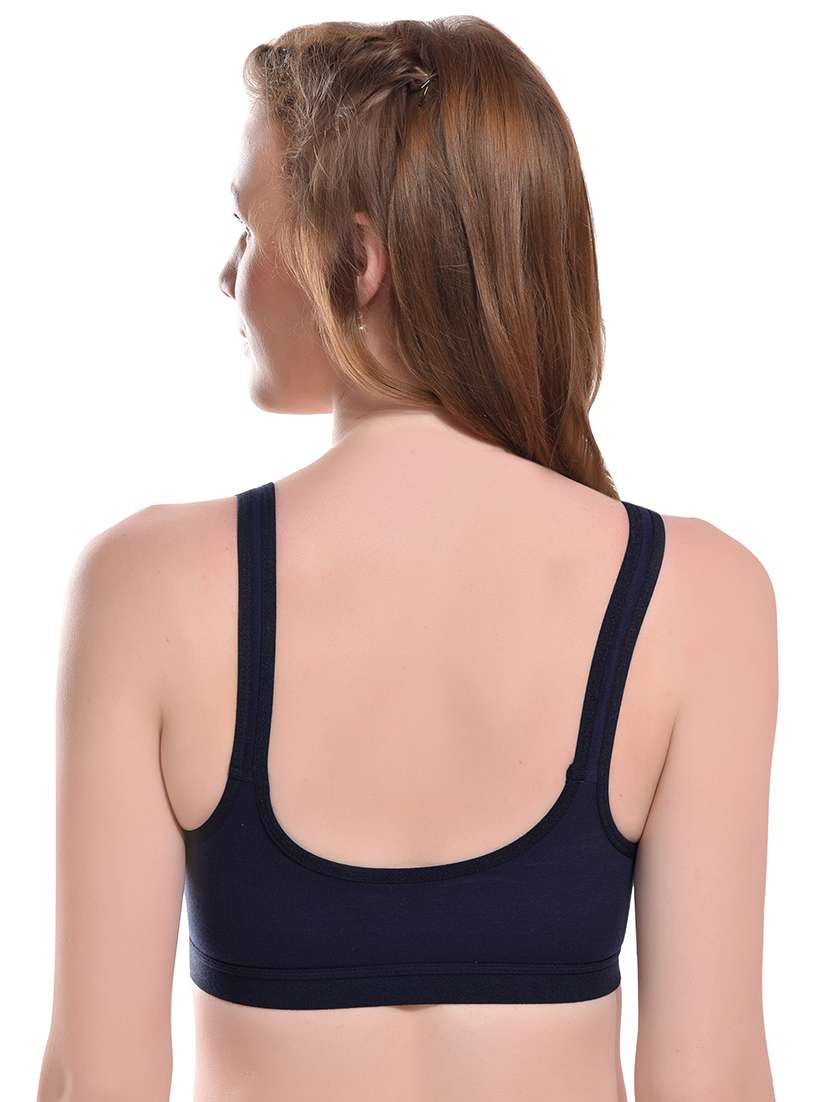 grey hosiery sports bra - 19660365 -  Standard Image - 6