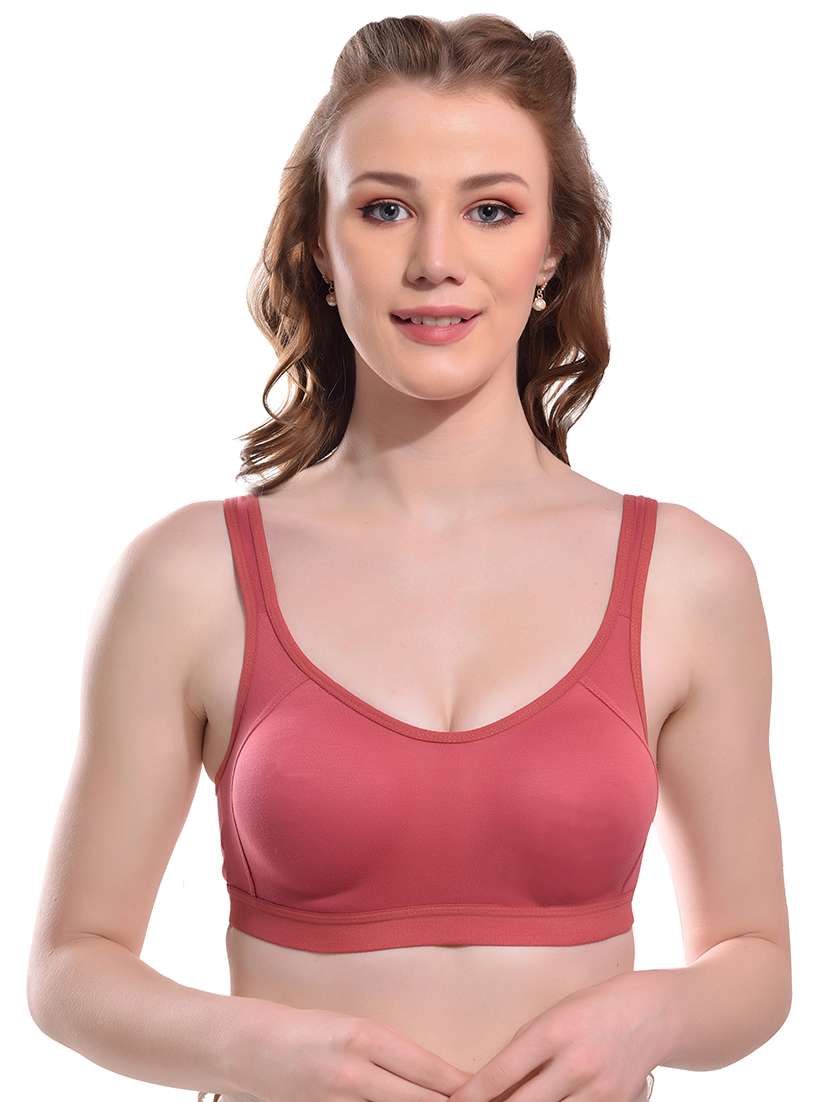 blue hosiery sports bra - 19660369 -  Standard Image - 4