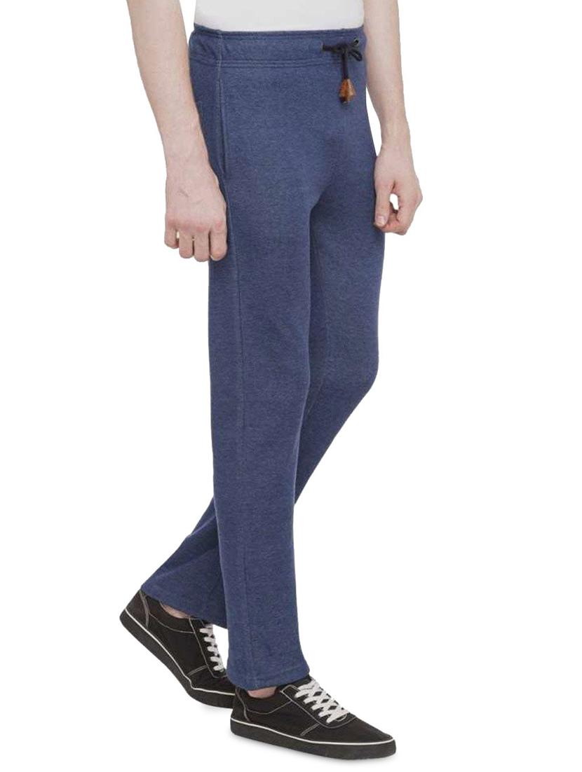 blue solid active wear track pant - 19660543 - Standard Image - 1
