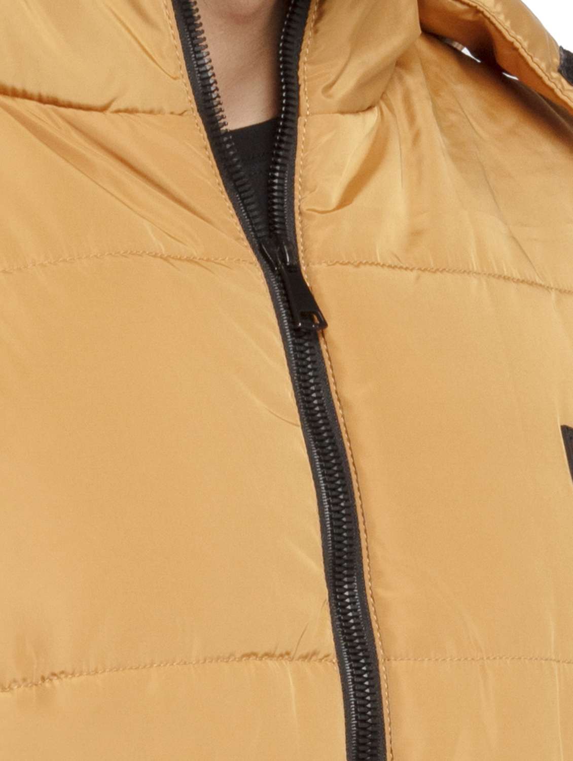 hooded solid quilted jacket - 19660575 -  Standard Image - 4