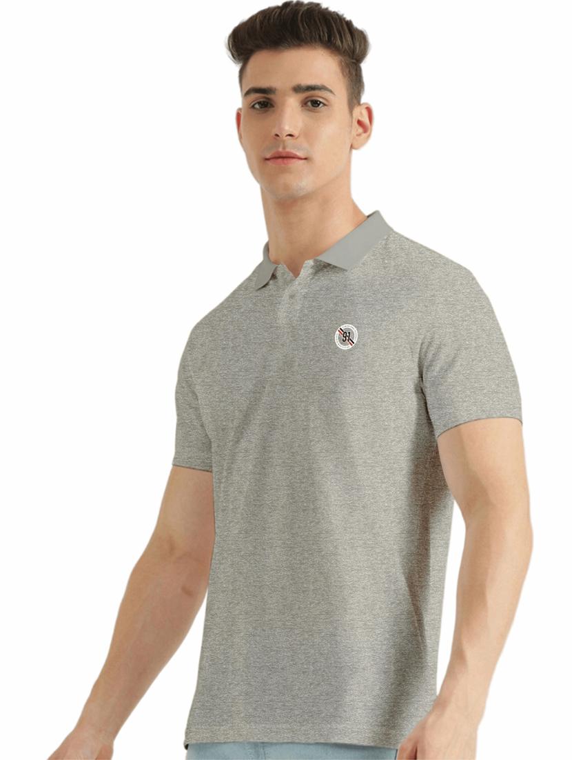 men polo neck solid t-shirt  - 19662136 -  Standard Image - 1