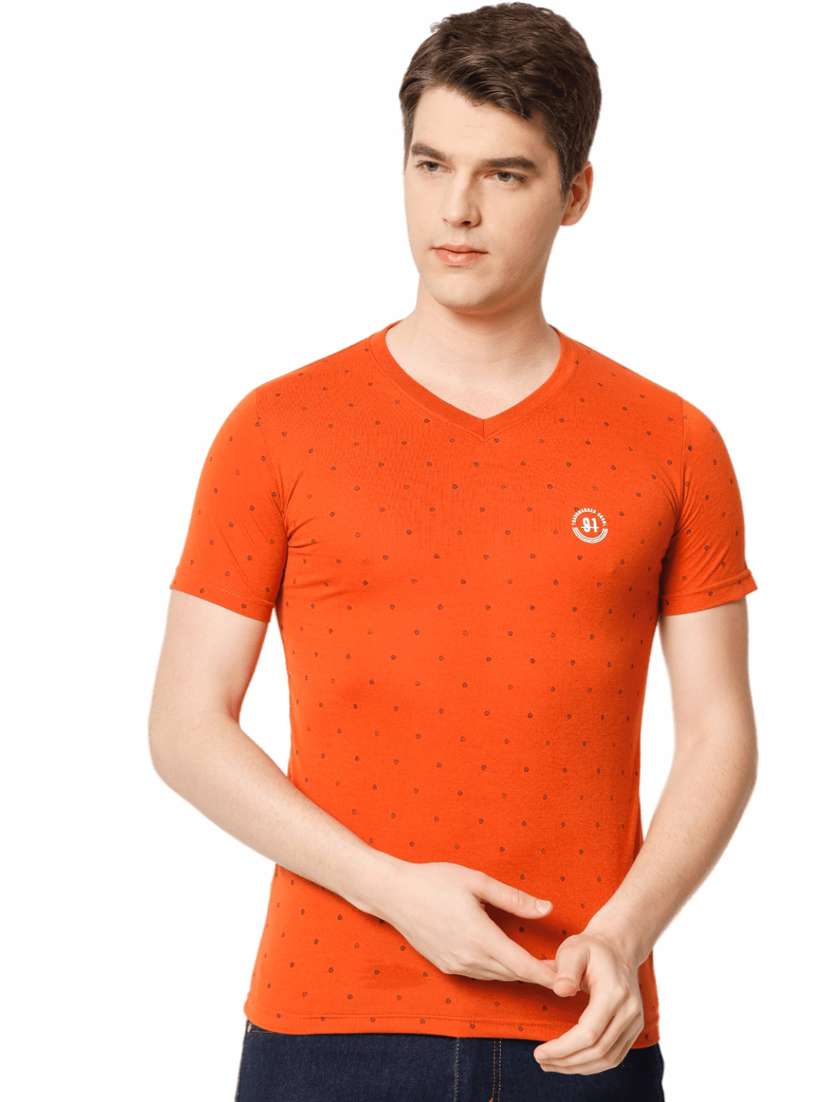 men all over print short sleeve t-shirt