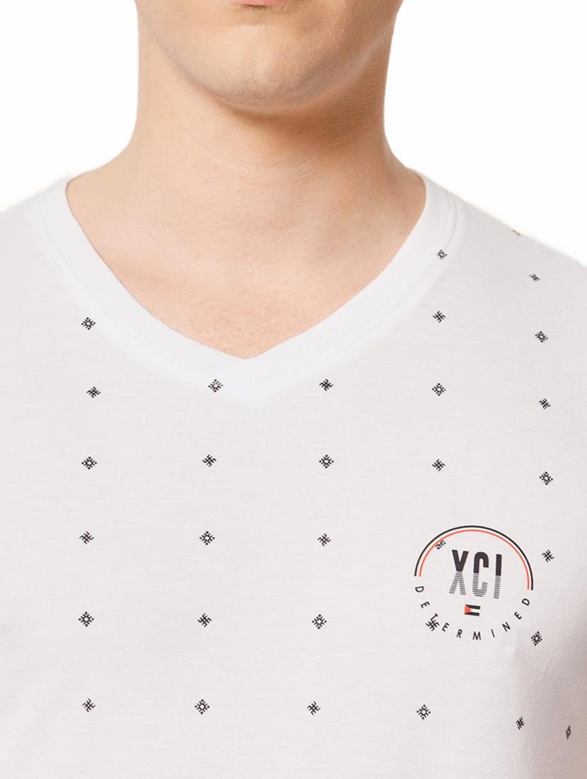 printed cotton casual t-shirt - 19662191 - Standard Image - 4