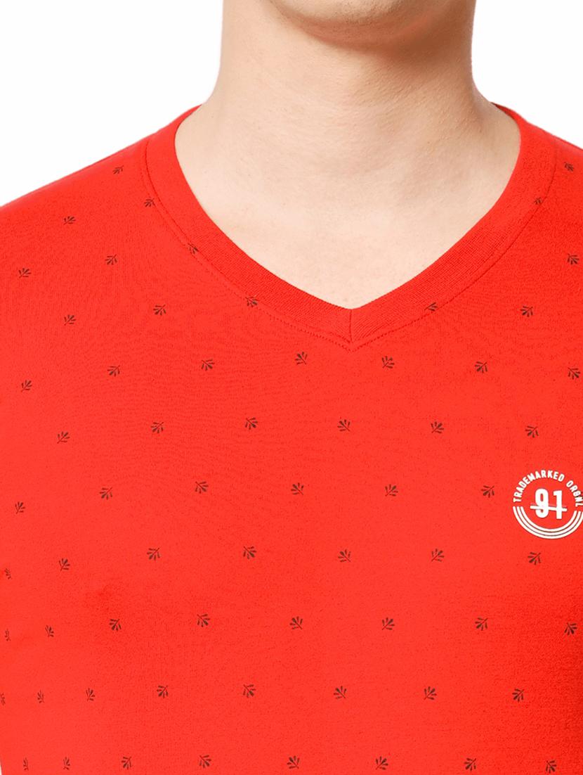 printed cotton casual t-shirt - 19662192 - Standard Image - 4