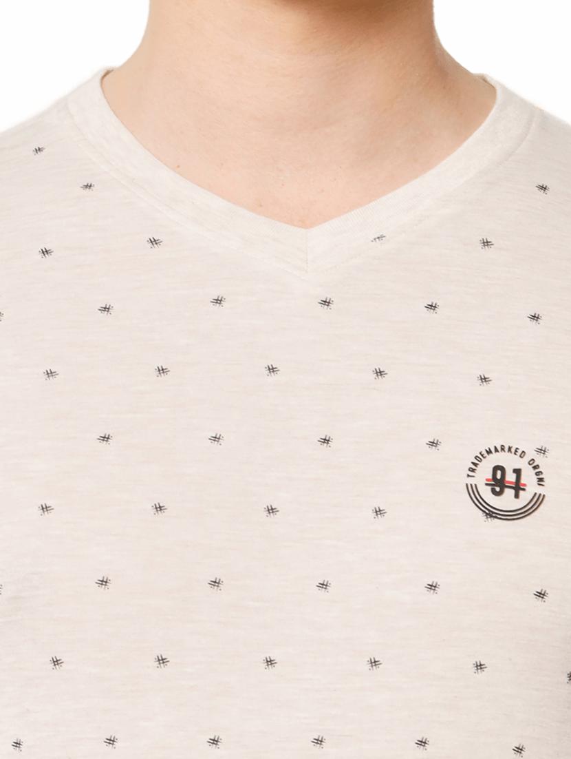printed cotton casual t-shirt - 19662194 - Standard Image - 4