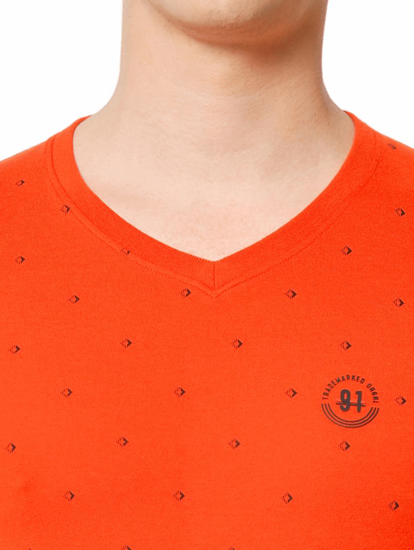 printed cotton casual t-shirt - 19662196 - Standard Image - 4