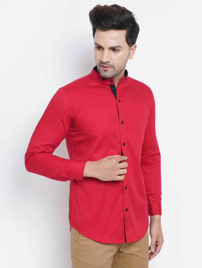 mens solid casual shirt - 19662312 -  Standard Image - 1