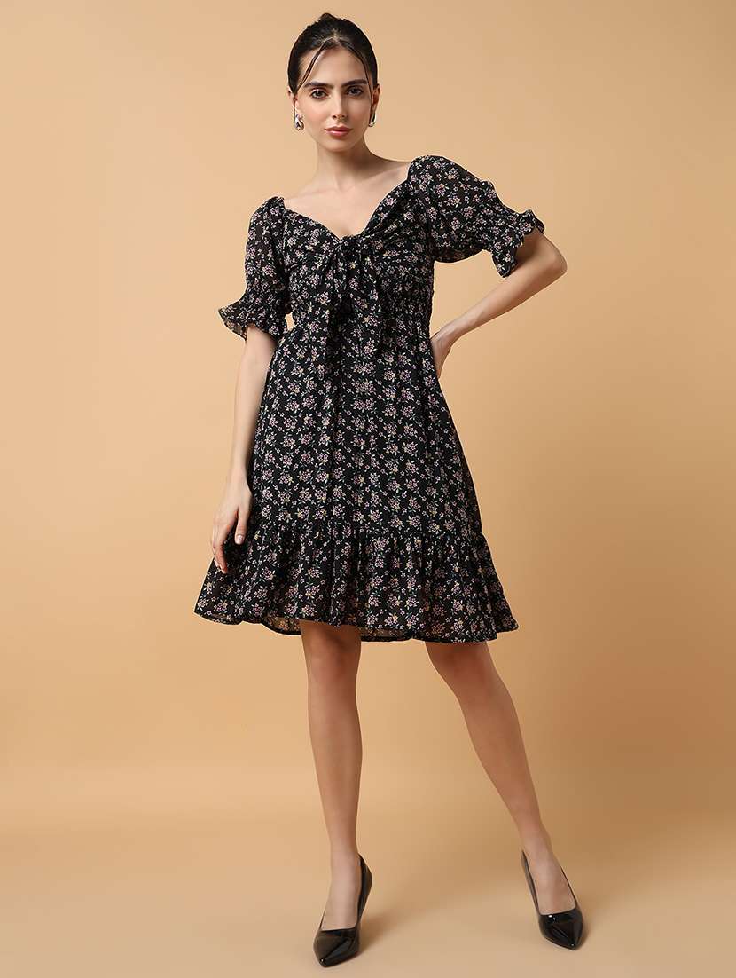 women's tiered dress floral dress - 19662603 -  Standard Image - 1
