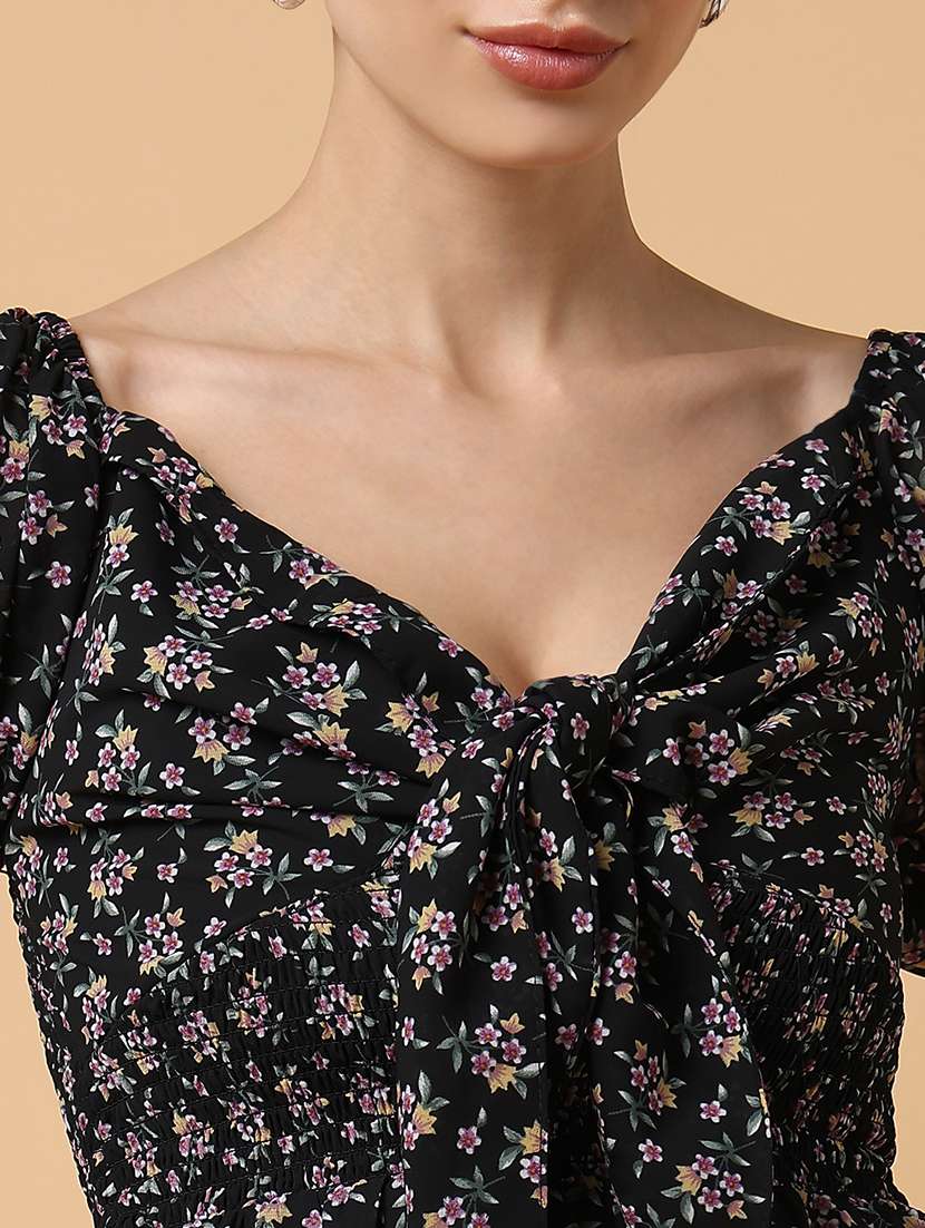 women's tiered dress floral dress - 19662603 -  Standard Image - 6