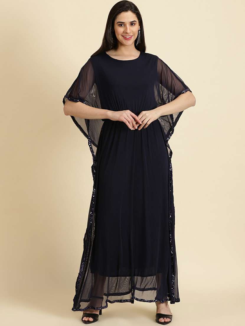 women's fit & flare maxi dress