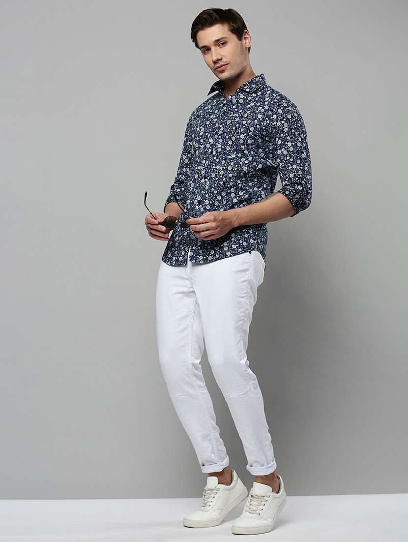 mens florals casual shirt - 19662748 -  Standard Image - 4