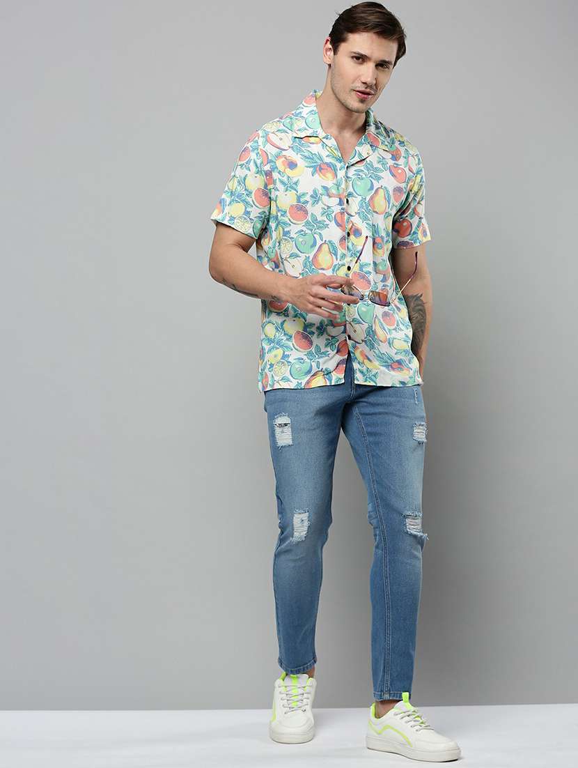 mens quirky casual shirt - 19662823 - Standard Image - 4