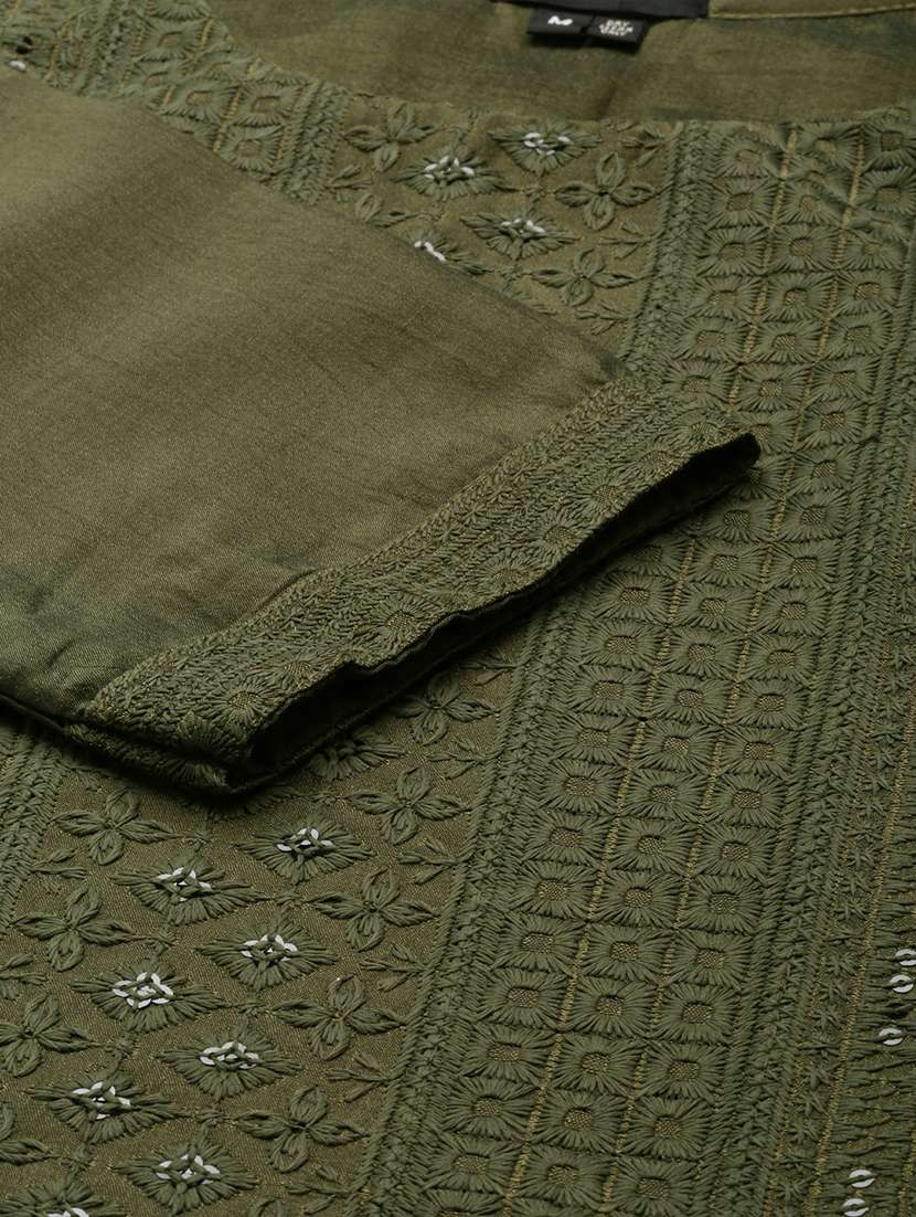 women embroidered kurta pant set with dupatta - 19664961 -  Standard Image - 6