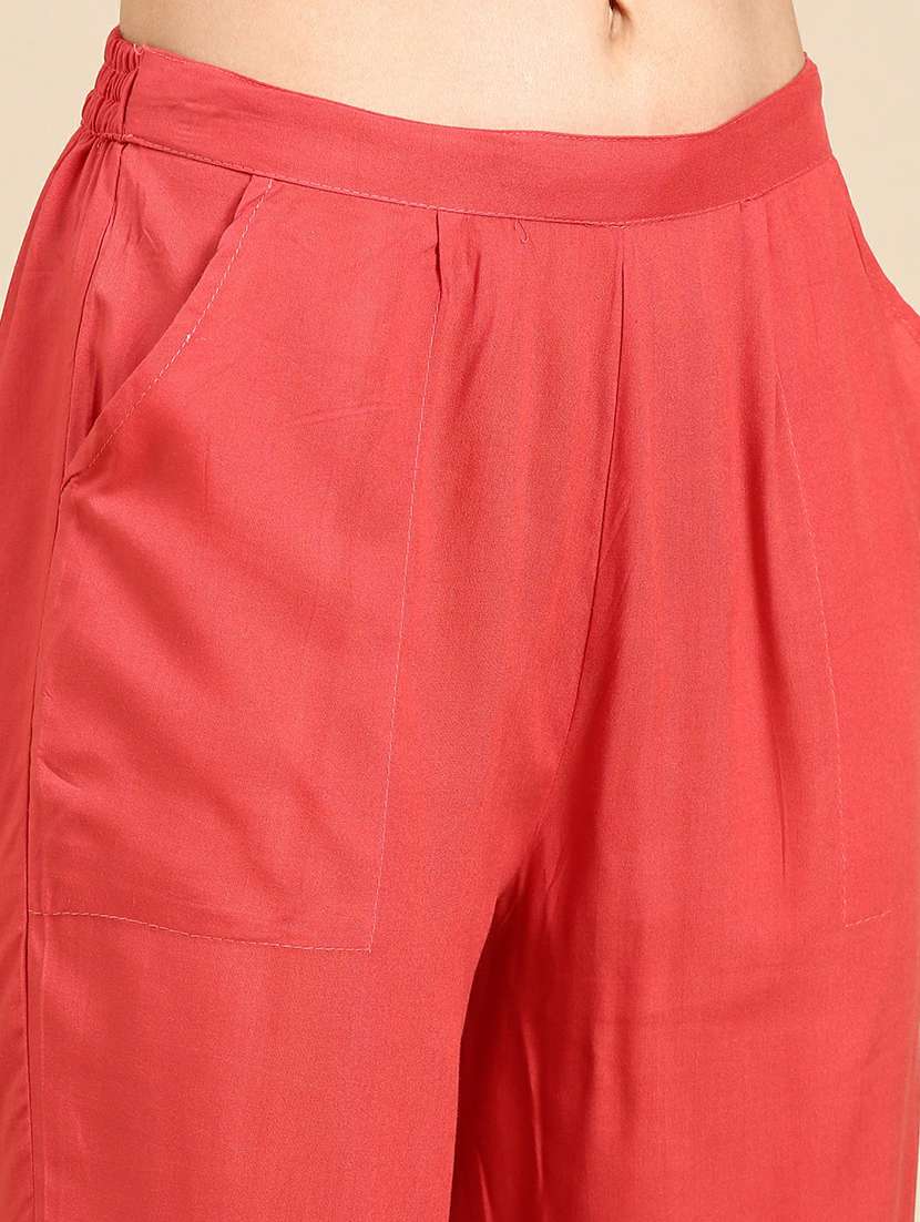 women printed kurta pant set - 19664977 -  Standard Image - 6