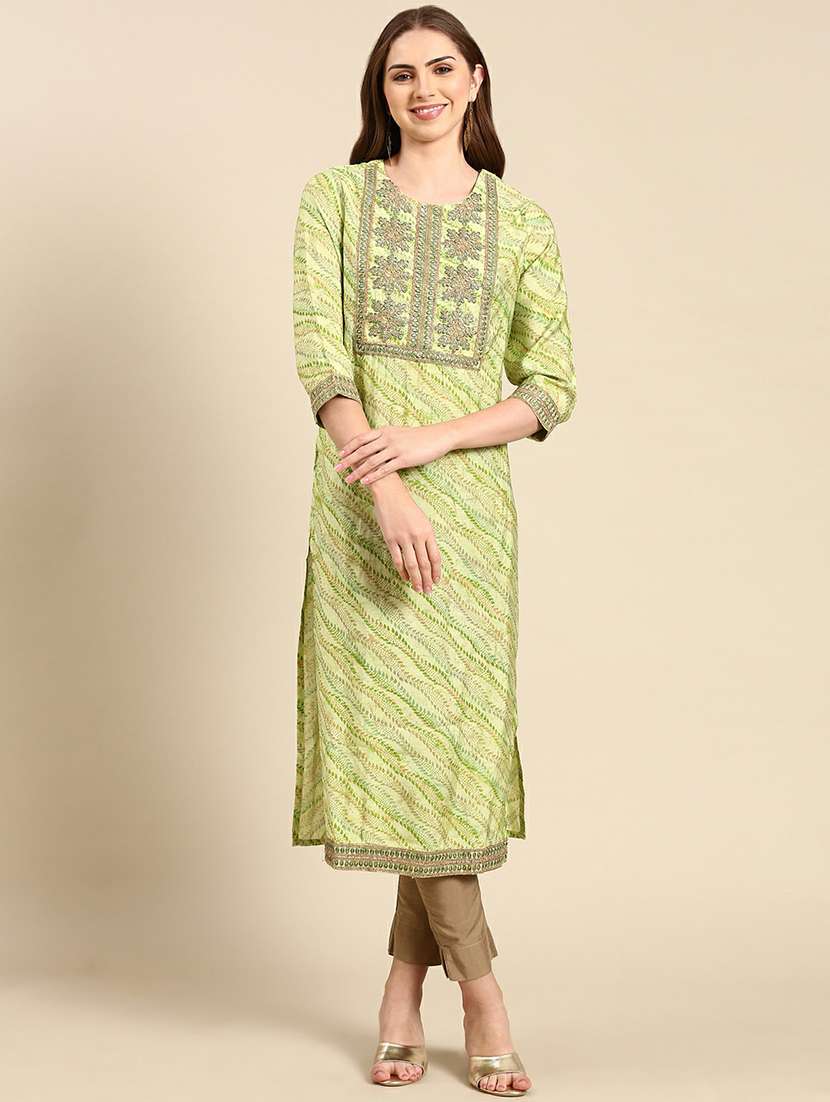 women's straight kurta
