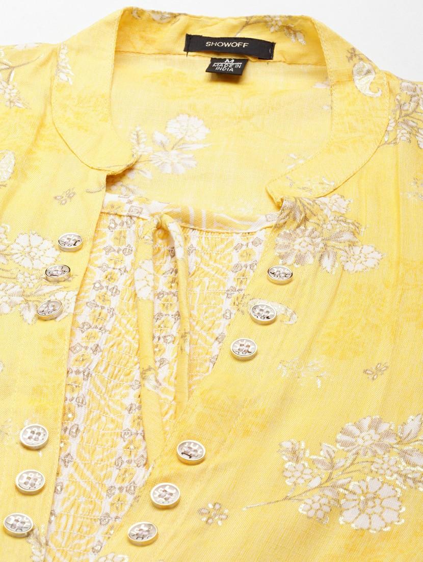 women's kurta with jacket kurta - 19665005 - Standard Image - 6