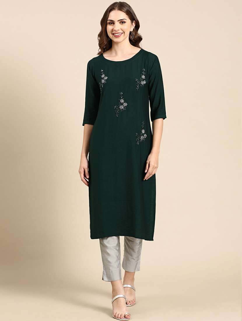 women's straight kurta