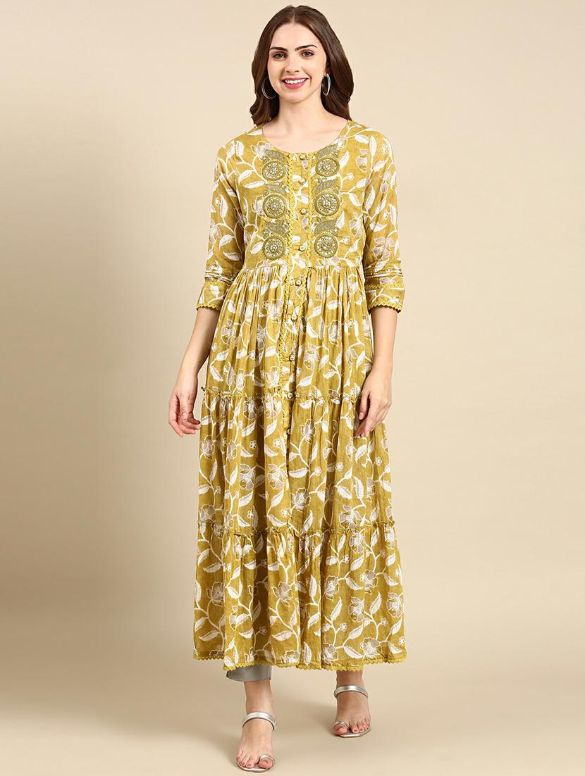 women's flared kurta - 19665040 - Zoom Image - 0