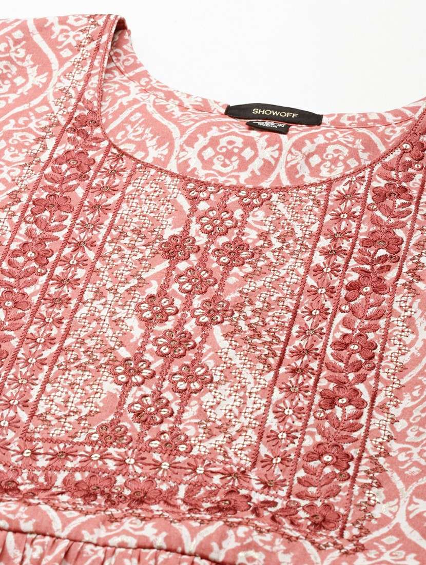 women's flared kurta - 19665069 - Standard Image - 6