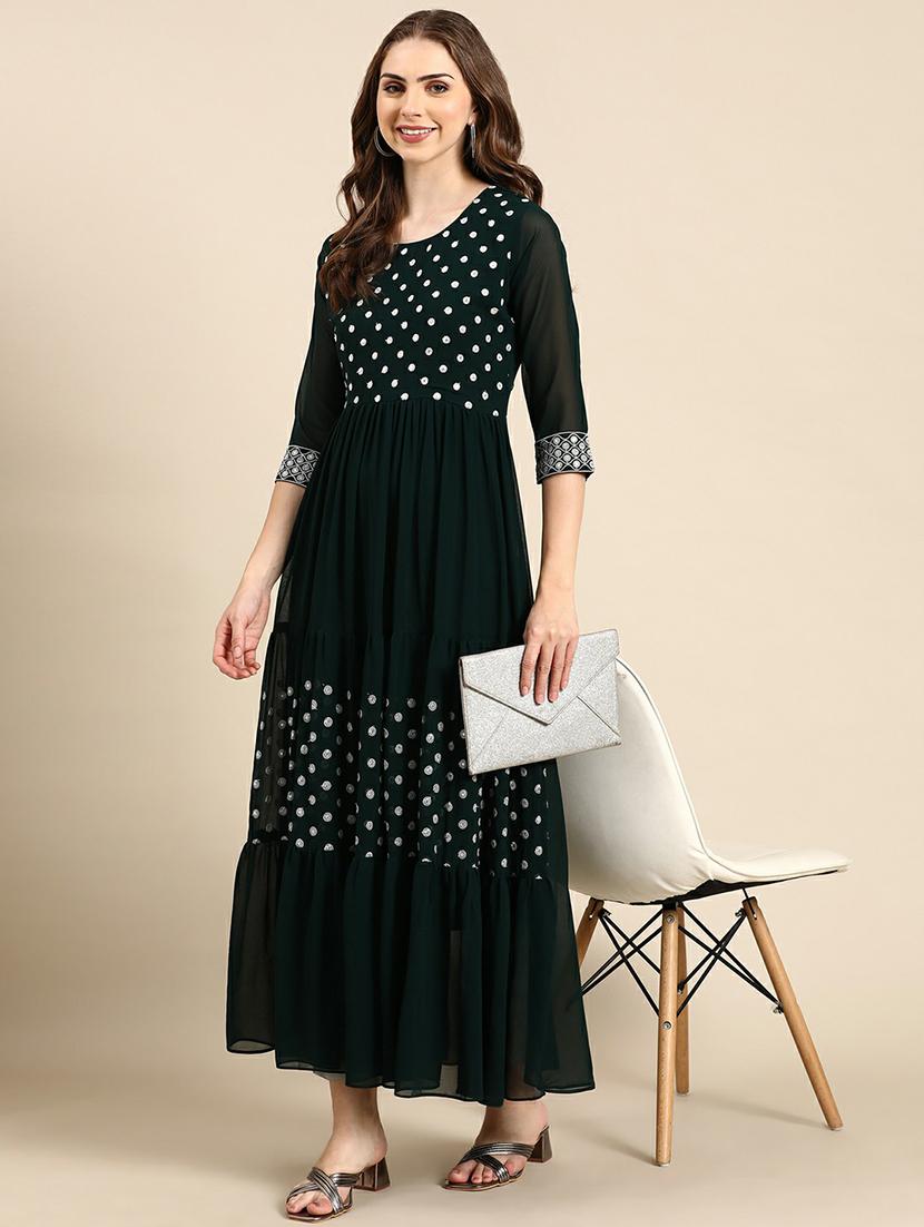 women's tiered kurta - 19665073 - Standard Image - 4