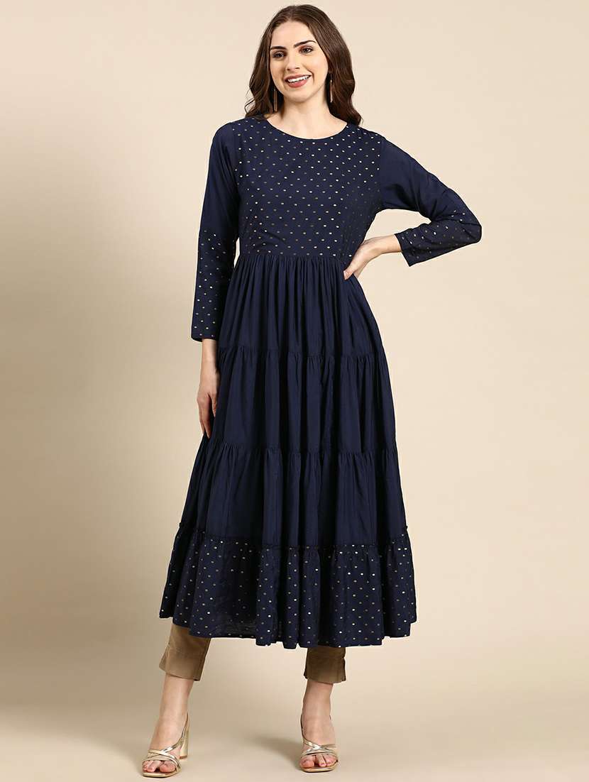 women's tiered kurta