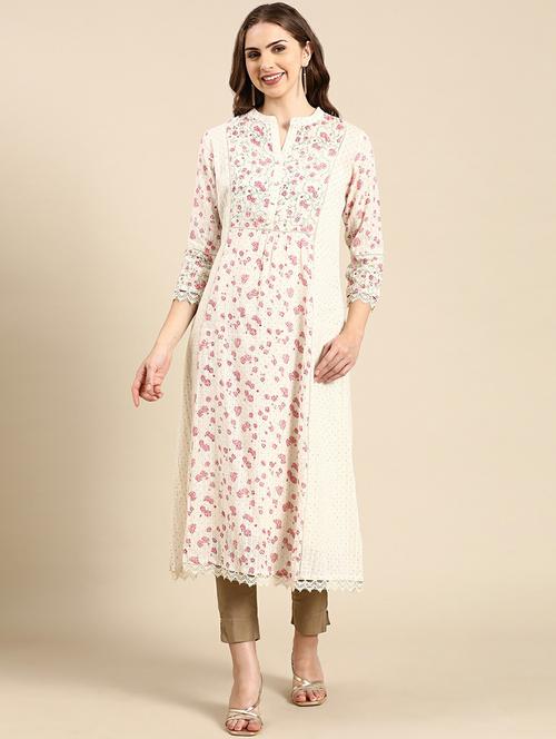 women's a-line kurta - 19665091 - Standard Image - 0