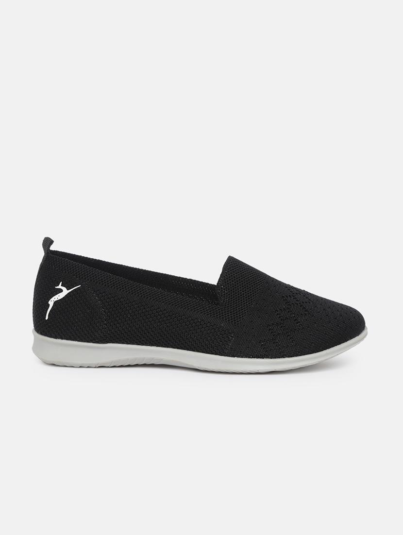 black tpu slip on casual shoes - 19665802 - Standard Image - 1