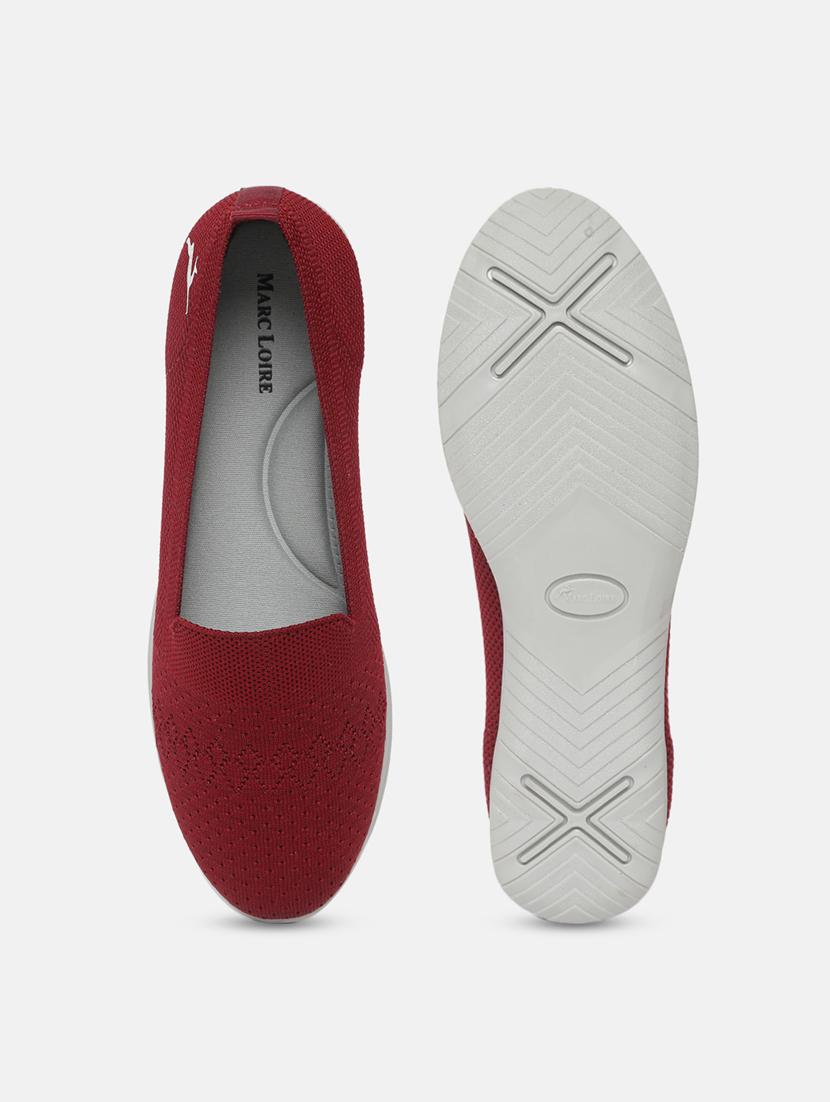 maroon tpu slip on casual shoes - 19665804 - Standard Image - 4