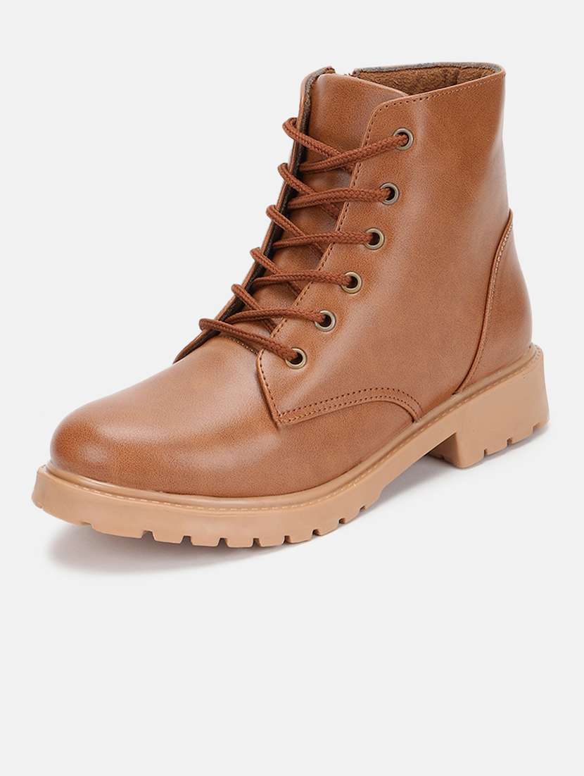 women lace up ankle boots - 19665814 - Standard Image - 1